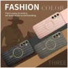 Phonesta Luxury Carbon Fiber Back Cover Hülle mit MagSafe für Samsung Galaxy A16 - Schwarz 8