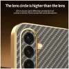 Phonesta Luxury Carbon Fiber Back Cover Hülle mit MagSafe für Samsung Galaxy A36 - Braun 7
