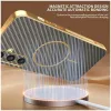 Phonesta Luxury Carbon Fiber Back Cover Hülle mit MagSafe für Samsung Galaxy S25/S24 - Braun 4