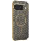Phonesta Luxury Carbon Fiber Back Cover Hülle mit MagSafe für Google Pixel 9 - Braun