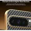 Phonesta Luxury Carbon Fiber Back Cover Hülle mit MagSafe für Google Pixel 9 Pro - Schwarz 5