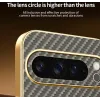Phonesta Luxury Carbon Fiber Back Cover Hülle mit MagSafe für Google Pixel 9 Pro XL - Braun 5