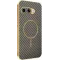 Phonesta Luxury Carbon Fiber Back Cover Hülle mit MagSafe für Google Pixel 9a - Braun