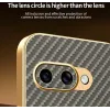 Phonesta Luxury Carbon Fiber Back Cover Hülle mit MagSafe für Google Pixel 9a - Braun 5