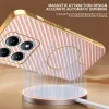 Phonesta Luxury Carbon Fiber Back Cover Hülle mit MagSafe für Xiaomi 15T - Rosa 5