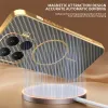 Phonesta Luxury Carbon Fiber Back Cover Hülle mit MagSafe für Xiaomi 15T Pro - Braun 5
