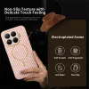 Phonesta Luxury Carbon Fiber Back Cover Hülle mit MagSafe für Xiaomi 15T Pro - Rosa 2