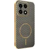 Phonesta Luxury Carbon Fiber Back Cover Hülle mit MagSafe für OnePlus 15 - Braun 0