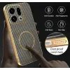 Phonesta Luxury Carbon Fiber Back Cover Hülle mit MagSafe für Oppo Find X9 - Braun 7