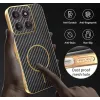 Phonesta Luxury Carbon Fiber Back Cover Hülle mit MagSafe für Motorola Edge 70 - Schwarz 4