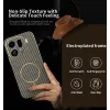 Phonesta Luxury Carbon Fiber Back Cover Hülle mit MagSafe für Oppo Find X9 Pro - Braun 2