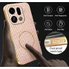 Phonesta Luxury Carbon Fiber Back Cover Hülle mit MagSafe für Oppo Find X9 Pro - Rosa 7