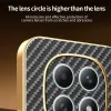 Phonesta Luxury Carbon Fiber Back Cover Hülle mit MagSafe für Xiaomi Redmi Note 15 4G/5G / Xiaomi Poco M8 - Schwarz 5