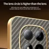 Phonesta Luxury Carbon Fiber Back Cover Hülle mit MagSafe für Xiaomi Redmi Note 15 Pro 5G - Braun 5
