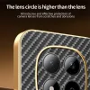 Phonesta Luxury Carbon Fiber Back Cover Hülle mit MagSafe für Xiaomi Redmi Note 15 Pro 5G - Schwarz 5