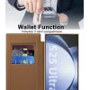 Phonesta Luxury Crystal Book Wallet Klapphülle mit MagSafe für Samsung Galaxy S25 Ultra - Braun 4