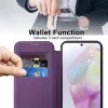 Phonesta Luxury Crystal Book Wallet Klapphülle mit MagSafe für Samsung Galaxy A36/A56 - Dunkelviolett 5