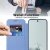 Phonesta Luxury Crystal Puffed Book Wallet Klapphülle mit MagSafe für Google Pixel 9a - Hellblau 3