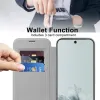Phonesta Luxury Crystal Puffed Book Wallet Klapphülle mit MagSafe für Google Pixel 9a - Silber 3