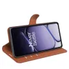 Phonesta Litchi Skin Book Wallet Klapphülle für OnePlus Nord 6 - Braun 4