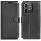 Phonesta Litchi Skin Book Wallet Klapphülle für HONOR 600 Lite - Schwarz