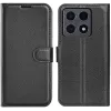 Phonesta Litchi Skin Book Wallet Klapphülle für Xiaomi 15T - Schwarz 0