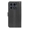 Phonesta Litchi Skin Book Wallet Klapphülle für Xiaomi 15T Pro - Schwarz 2