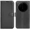 Phonesta Litchi Skin Book Wallet Klapphülle für Xiaomi 17 Ultra - Schwarz