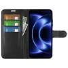Phonesta Litchi Skin Book Wallet Klapphülle für Xiaomi 17 Ultra - Schwarz 3