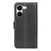 Phonesta Litchi Skin Book Wallet Klapphülle für Xiaomi Poco X8 Pro - Schwarz 2