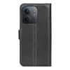 Phonesta Litchi Skin Book Wallet Klapphülle für Xiaomi Redmi 15C / Xiaomi Poco C85 - Schwarz 2