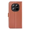 Phonesta Litchi Skin Book Wallet Klapphülle für Xiaomi Redmi Note 15 4G/5G / Xiaomi Poco M8 - Braun 2