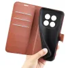 Phonesta Litchi Skin Book Wallet Klapphülle für Xiaomi Redmi Note 15 Pro 5G - Braun 5