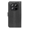 Phonesta Litchi Skin Book Wallet Klapphülle für Xiaomi Redmi Note 15 Pro 5G - Schwarz 2
