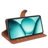 Phonesta Litchi Skin Book Wallet Klapphülle für Xiaomi Redmi Note 15 Pro Plus / Xiaomi Poco M8 Pro - Braun 4