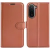 Phonesta Litchi Skin Book Wallet Klapphülle für Xiaomi Redmi A7 Pro - Braun 0