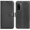 Phonesta Litchi Skin Book Wallet Klapphülle für Xiaomi Redmi A7 Pro - Schwarz 0