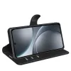 Phonesta Litchi Skin Book Wallet Klapphülle für Oppo Find X9 Pro - Schwarz 4