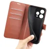 Phonesta Litchi Skin Book Wallet Klapphülle für Oppo Reno15 - Braun 5