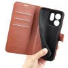 Phonesta Litchi Skin Book Wallet Klapphülle für Oppo Reno15 Pro - Braun 5
