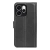 Phonesta Litchi Skin Book Wallet Klapphülle für Oppo Reno15 Pro - Schwarz 2