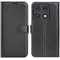 Phonesta Litchi Skin Book Wallet Klapphülle für Motorola Signature - Schwarz