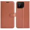 Phonesta Litchi Skin Book Wallet Klapphülle für Asus ROG Phone 9/9 Pro - Braun