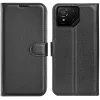 Phonesta Litchi Skin Book Wallet Klapphülle für Asus ROG Phone 9/9 Pro - Schwarz 0