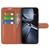 Phonesta Litchi Skin Book Wallet Klapphülle für Asus Zenfone 12 Ultra - Braun 3
