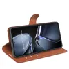 Phonesta Litchi Skin Book Wallet Klapphülle für Asus Zenfone 12 Ultra - Braun 4