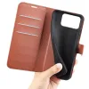 Phonesta Litchi Skin Book Wallet Klapphülle für Asus Zenfone 12 Ultra - Braun 5