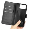 Phonesta Litchi Skin Book Wallet Klapphülle für Asus Zenfone 12 Ultra - Schwarz 5