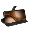 Phonesta Litchi Skin Book Wallet Klapphülle für Oppo Find X9 Ultra - Schwarz 4