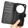 Phonesta Litchi Skin Book Wallet Klapphülle für Oppo Find X9 Ultra - Schwarz 5